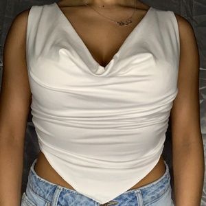 SHEIN White Crop Top